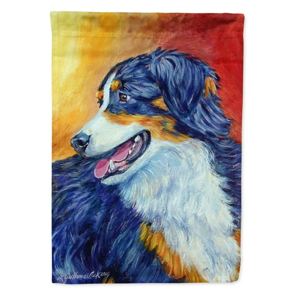 Carolines Treasures 7288-FLAG-PARENT Australian Shepherd Flag  multicolor