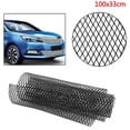thumbnail image 2 of Red de Malla de Rejilla con Forma de de 40x13 Pulgadas para Parachoques de Parrilla de Coche 10x20mm Negro, 2 of 9