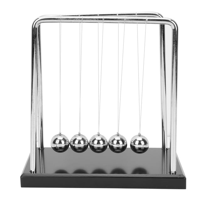 Bolas de equilibrio de cuna de Newton, juguetes educativos para niños, péndulo de ciencia física, decoración de escritorio