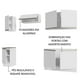 thumbnail image 4 of Mueble de Cocina Integral Glamy Madesa 240cm, 4 of 9