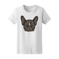 thumbnail image 1 of French Bulldog Hand Drawn  Tee Women's -Image by Shutterstock, 1 of 1