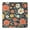 Pioneer Flower Floral-1, variant on Pioneer Flower Floral Print Pattern Square Fitted Tablecloth with Elastic Edge,Square Table Cover,Washable Elastic Table Cover for Home Kitchen Party Decor 34"x34"