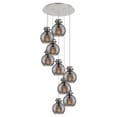 thumbnail image 3 of Innovations Lighting - Newton Sphere - 9 Light Cord Hung Pendant In Industrial, 3 of 5