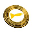 thumbnail image 4 of Paquete de 2 o 4 tiras decorativas universales para el interior del coche, para salida de ventilación del aire acondicionado, color dorado 2 piezas, 4 of 7