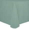 thumbnail image 1 of Ultimate Textile (10 Pack) Cotton-feel 60 x 84-Inch Oval Tablecloth - for Home Dining Tables, Seamist Light Green, 1 of 3