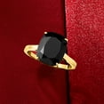 thumbnail image 4 of Ross-Simons Black Onyx Ring in 18kt Gold Over Sterling, Women's, Adult, 4 of 5