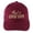Maroon, variant on CTM Cool It Cowboy Embroidered Baseball Cap (Women)