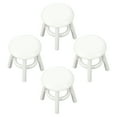 thumbnail image 4 of 2pcs Cute Chair Models Mini Tall Stool Models Doll House Miniature Furniture Decor, 4 of 6