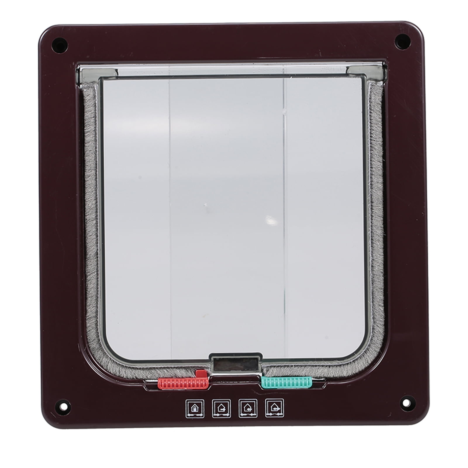 Cat Door Pet Entry Pet Flap Door 4 Ways Locking