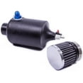 thumbnail image 2 of Jaz Products 605-825-01 Breather Tank - 4in Dia x 12in Tall - 8AN Inlet - Ball Valve Drain - Breather Included - Plastic - Black - Each, 2 of 3