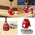 thumbnail image 2 of Vertical Positioning Hole Puncher Pocket Hole Jig Carpentry Tool Mini Straight, 2 of 9