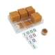 thumbnail image 4 of Juego De Banco De Matemáticas Montessori Con Cuentas Doradas Para Niños En Edad Preescolar, 4 of 9