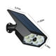 thumbnail image 3 of Cámara de vigilancia falsa, solar, sensor de movimiento, 3 modos, 46 cuentas de lámpara LED, luz inteligente con sensor de movimiento, luz blanca, 3 of 9