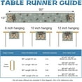 thumbnail image 3 of Hello Winter Mitten Table Runner, Christmas Pine Cone Snowflake Red Berry Kitchen Dining Table Decoration, Seasonal Burlap Indoor Outdoor Home Decor Party Supply 13 x 90 Inches, 3 of 6