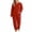 ZA-Red-two piece pajama set, variant on Yourumao Womens Fleece Pajama Sets for Women 2 Piece Fuzzy Long Sleeve with Long Pants Pjs Soft Cozy Winter Loungewear Pjs