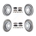 thumbnail image 1 of Transit Auto Front Rear Coated Disc Brake Rotors and Ceramic Pads Kit for Car Chevrolet Cruze Sonic Limited KGT-100647, 1 of 11