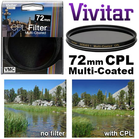 Vivitar Series 1 72mm Multi-Coated Circular Polarizer Glass
