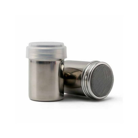 

Linyer Stainless Steel Spice Shaker Powder Seasoning Jar Cans Coffee Barbecue Bottles Pot Fine Holes Organizer Boxes Kitchen Tool