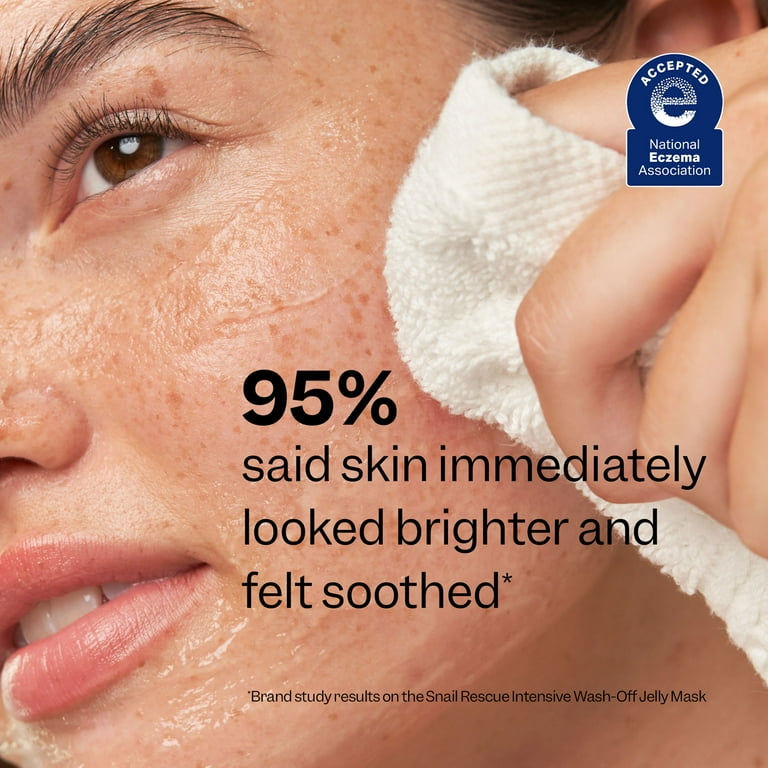 Peach Slices Snail Rescue Intensive Wash-Off Jelly Mask with Snail