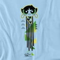 thumbnail image 2 of Powerpuff Girls Buttercup Streak Women's T Shirt, Light Blue, Small, 2 of 6
