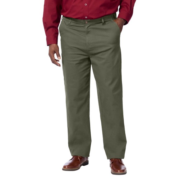 KingSize Men's Big & Tall Comfort Waist Stretch Chino Pants