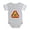 Heather Gray, variant on CafePress - FIN Slow Food Sign - Cute Infant Baby Football Bodysuit