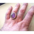 thumbnail image 2 of Amethyst Mens Ring, Natural Amethyst, February Birth, Silver Jewelry, 925 Silver Ring, Birthday Gift, Heavy Mens Ring, Arabic Design, Ottoman Style Ring, Christmas, Turkey Mens Signet Ring, 2 of 4