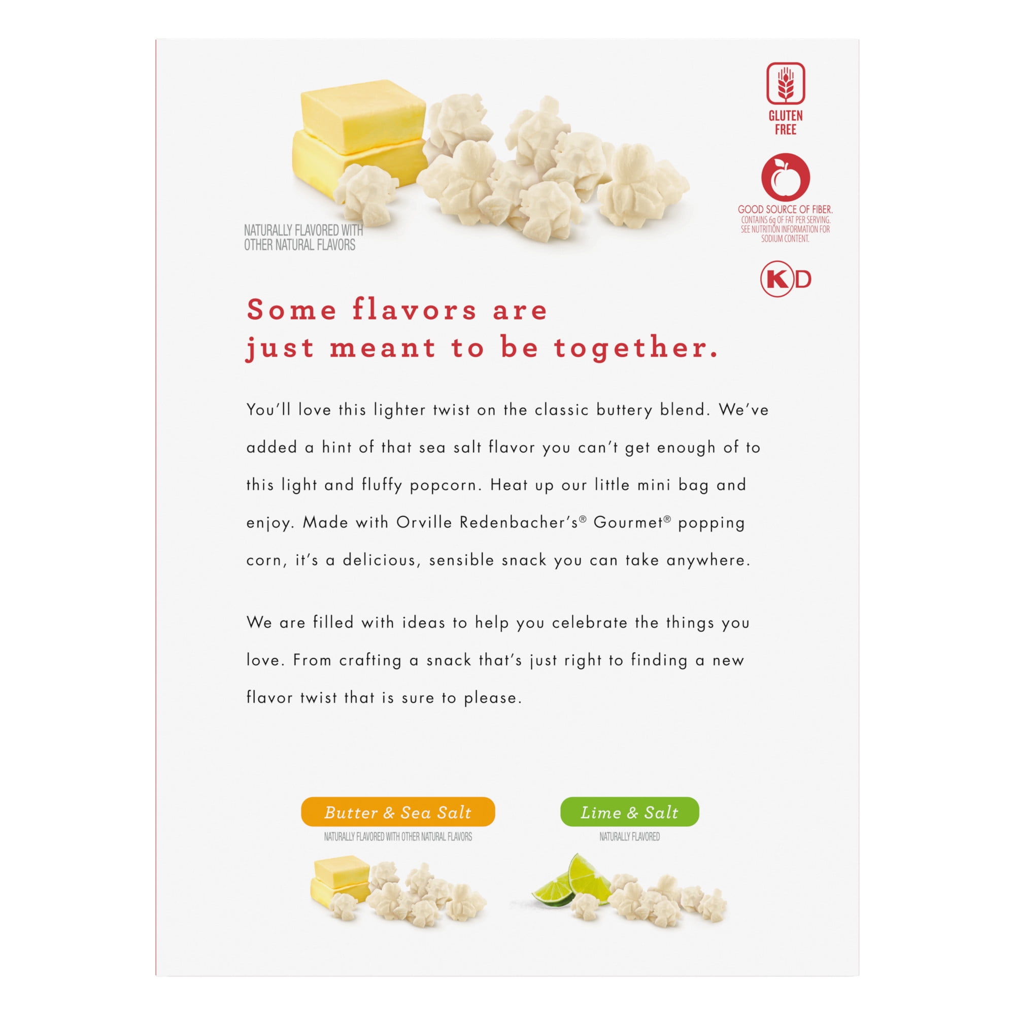 Orville Redenbacher’s Skinnygirl Microwave Popcorn, Butter & Sea Salt Popcorn, 1.5 oz., 10-Count