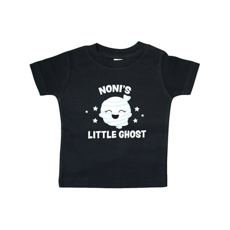 

Inktastic Cute Noni s Little Ghost with Stars Gift Baby Girl T-Shirt