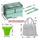 thumbnail image 2 of Lunch Box  Bloosom 2 Niveles Loncheras Topper 1400ml Y Bolsas+ Taza Verde, 2 of 4