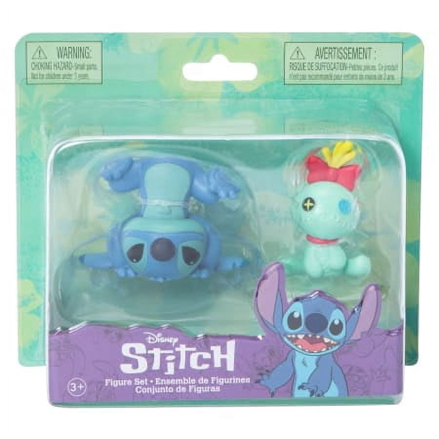 Disney Lilo & Stitch 2-Pack Upside Down Stitch and Scrump Figure