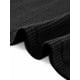 thumbnail image 5 of Conjuntos informales de 2 piezas Inspire Chic para mujer, con manga larga, cuello en V, cordón, cintura elástica y pantalones anchos, S, negro, 5 of 6