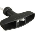thumbnail image 2 of Allume Lawn Mower Pull Starter Handle Rope Recoil with Cord Line for Petrol Starter Mower Engine Universal White, 2 of 8