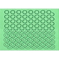 thumbnail image 1 of Ahgly Company Machine Washable Indoor Rectangle Transitional Green Area Rugs, 7' x 10', 1 of 7