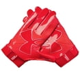 thumbnail image 2 of Guantes Antideslizantes De Fútbol Americano Under Armour F9 Nitro 1381943 Rojo, 2 of 4