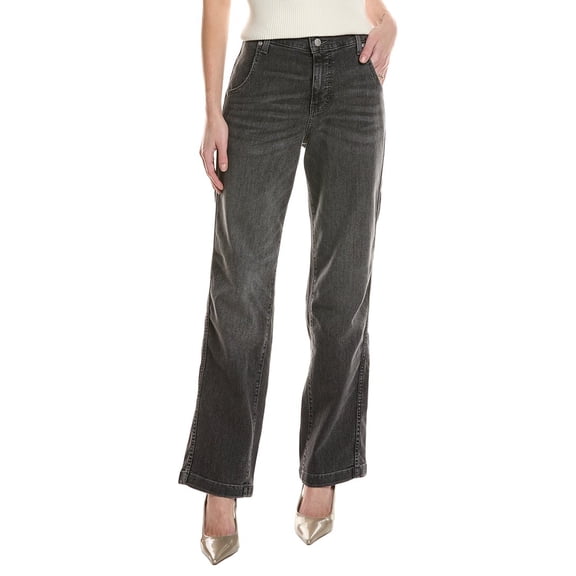 NYDJ womens Brooke Vintage Noir Straight Leg Jean, 0
