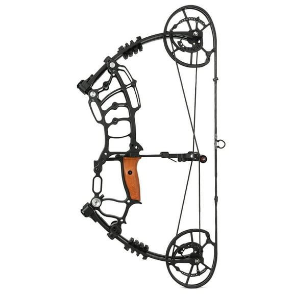 Villain Dual-Use Compound Bow 30-70lbs 420FPS Arrows and Steel Balls Hunting Archery Bow Only