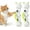 2 Pack, variant on Caterpillar Cat Toy,Interactive Automatic Whack-A-Worm Cat Toy with Smart Sensor, Self-Play Rechargeable Toy with Suction Cup Base for Indoor Cats