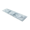 thumbnail image 4 of Unique Loom Kamala Washable Collection Area Rug - Medaillon (2' x 8' Runner Navy Blue/Ivory), 4 of 9