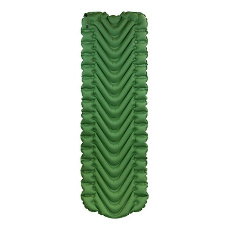UPC: 0846647002461 | Klymit Static V Sleeping Pad Durable Camping Inflatable Mattress  Green