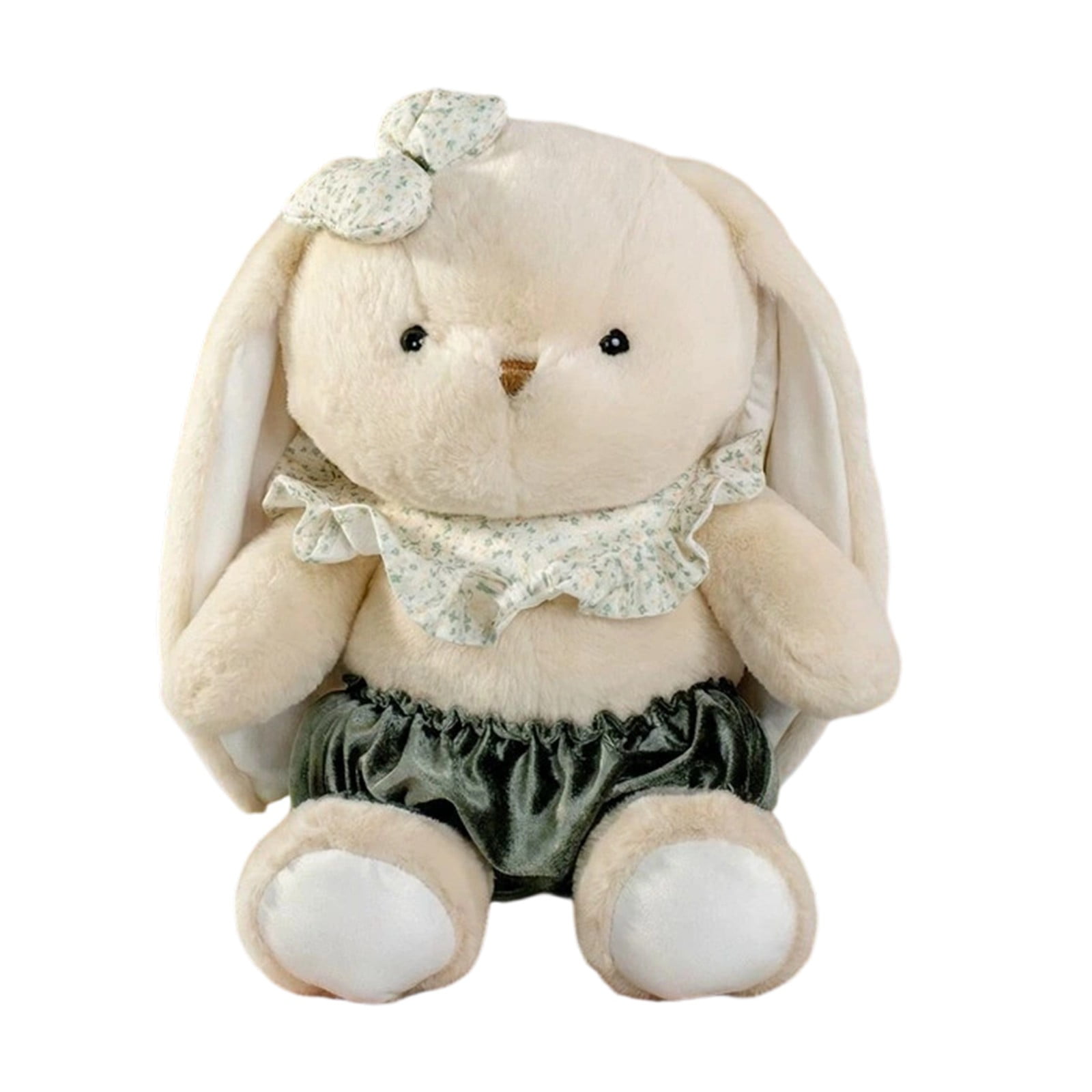 zhonghuaying Cute Bunny Stuffed Animal, 4 Color Styles & 2 Sizes (20cm/30cm), Soft Plush Toy, Adorable Rabbit Plushie Gift for Boys Girls (B丨20cm)