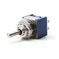 thumbnail image 2 of EeaseCA Mini Metal Toggle Switches 6-Pin On/Off/On 3-Position 6A 125V (Blue), 2 of 7