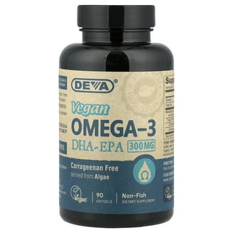 Dr. Moritz Vegan Omega 3 DHA & EPA Supplement 1000mg Algae Omega-3