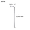 thumbnail image 2 of Uxcell 8pcs 3/8" Ball End Hex Key Wrench, L Shaped Long Arm CR-V Repairing Tool, SAE, 2 of 6
