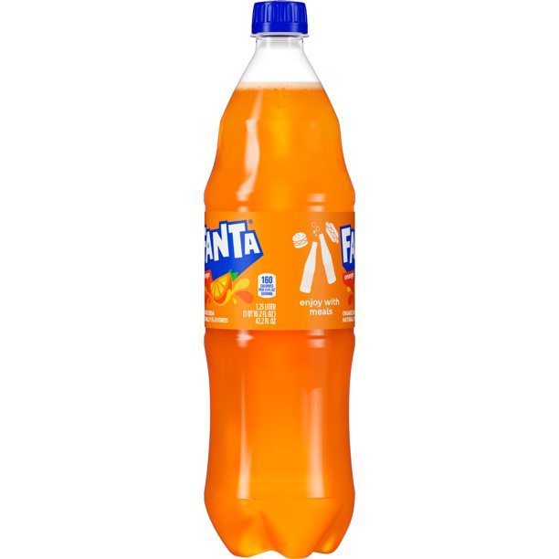 Fanta Orange 1.25L | Drink inventory for hospitality - Walmart