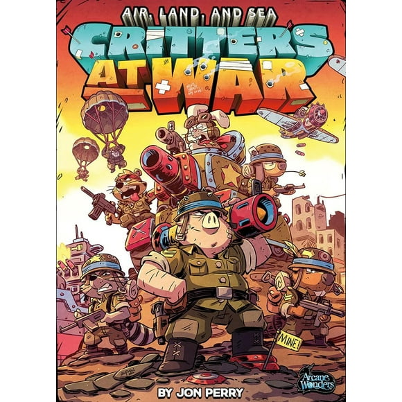 Juego de Mesa Arcane Wonders Air, Land & Sea: Critters at War