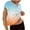 Orange-1, variant on Aofany Womens Workout Tops Backless Short Sleeve Athletic Shirt Running Crop Top Gym Yoga Tee