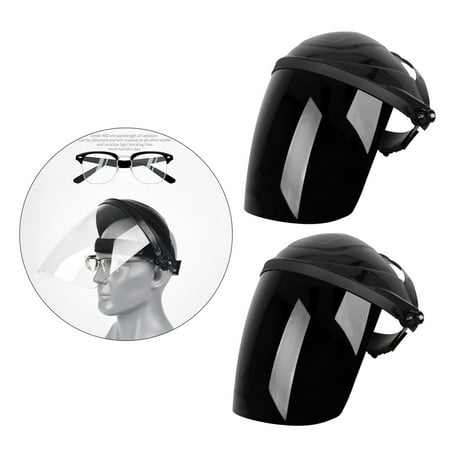 

Fog Full Headgear Lightweight Headwear Wide Visor Grinding Welding Professional Reusable Guard for Men and Women -