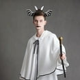 thumbnail image 4 of Fiudx Diadema de Murciélago con Sombrero de Bruja, Accesorio para Fiesta de Halloween, Diseño Divertido y Peculiar, Versátil para Todas Las Edades, Toque Final Espeluznante para Disfraz, Ajuste Cómod, 4 of 6