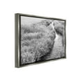 thumbnail image 4 of Stupell Industries Flowing Beach Canal Landscape Photography Gray Floater Framed Canvas Art Print Wall Art, 21 x 17, 4 of 10
